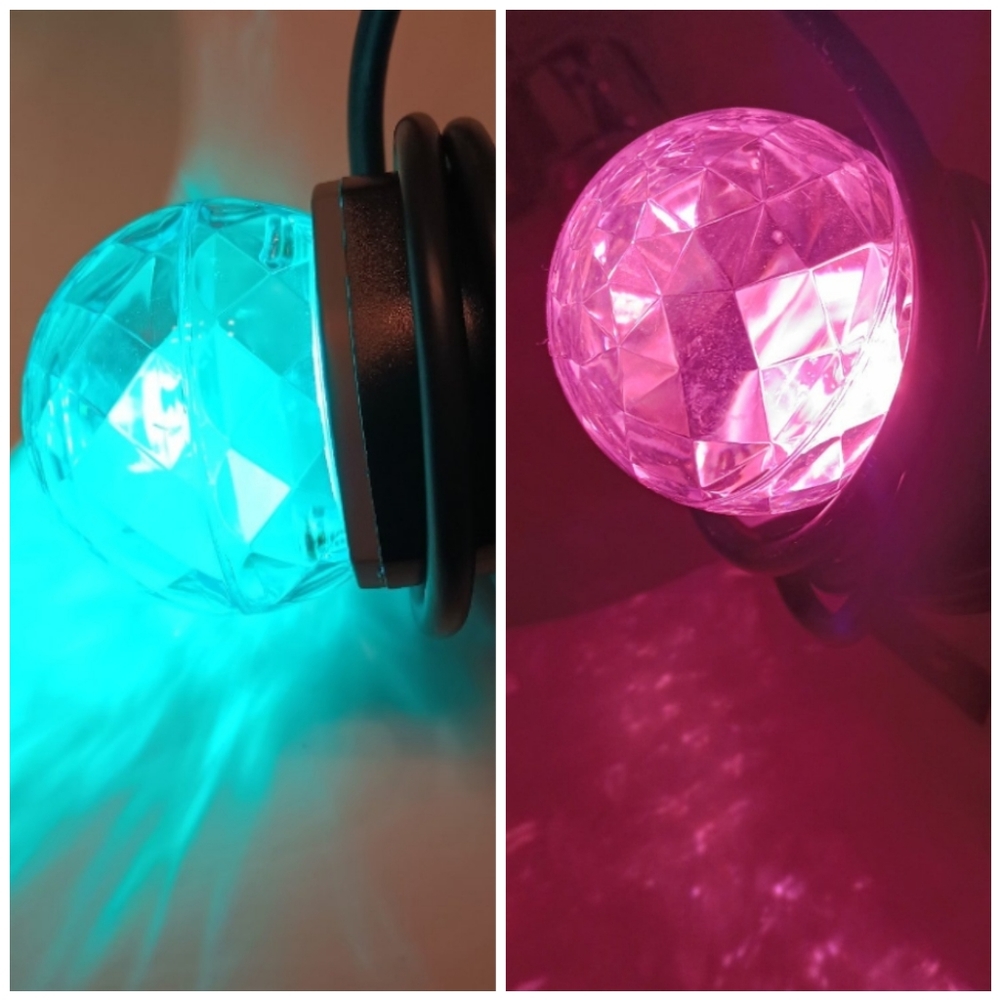 2 Rotating Projector Lights - Picture 1 of 5